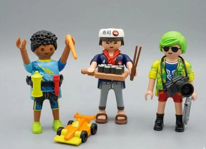 3 playmobil tematicas